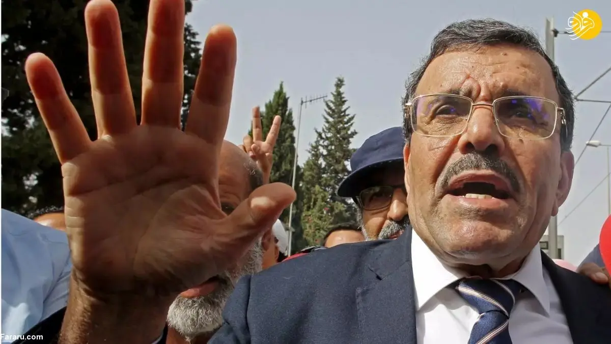 (ویدئو) نخست وزیر سابق تونس بازداشت شد