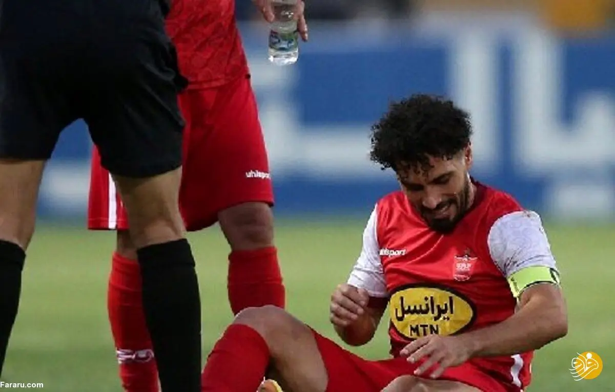 ستاره پرسپولیس دیدار با نفت مسجدسلیمان را از دست داد