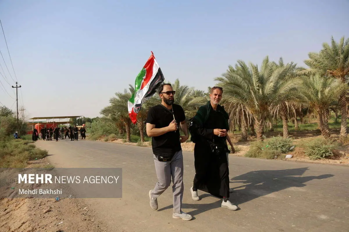 (تصاویر)  قدیمی‌ترین مسیر منتهی به کربلا