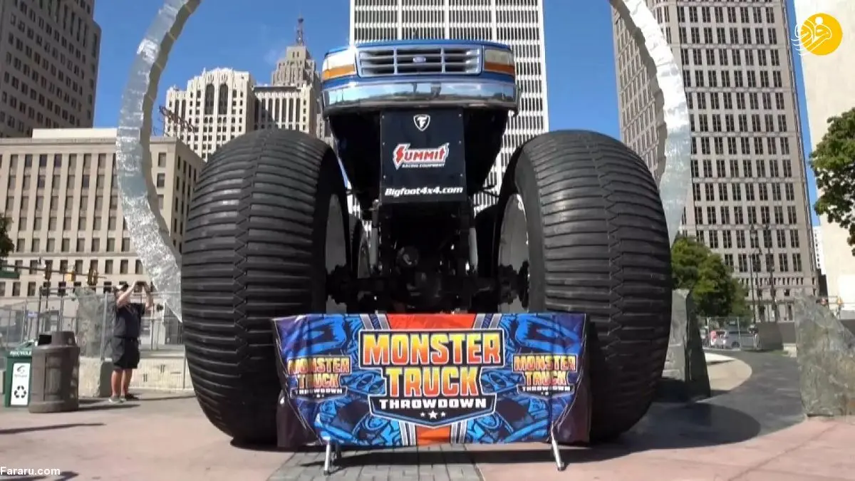 (ویدئو) رونمایی از اولین کامیون برقی هیولا در جهان