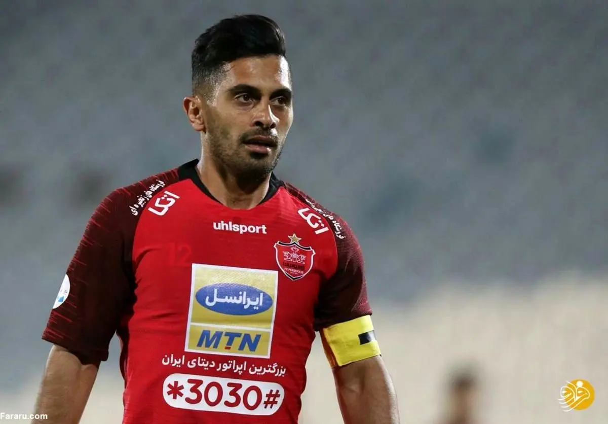 کاپیتان پرسپولیس، غایب بزرگ دیدار با تراکتور