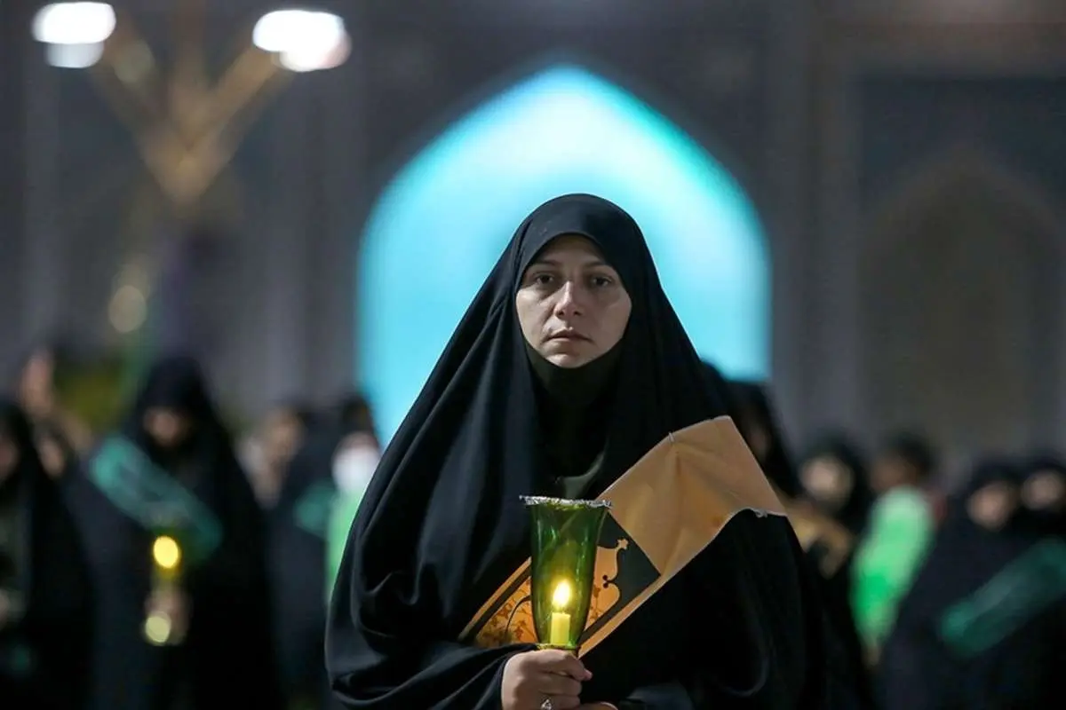 (تصاویر) آیین خطبهخوانی شب شهادت امام رضا(ع)