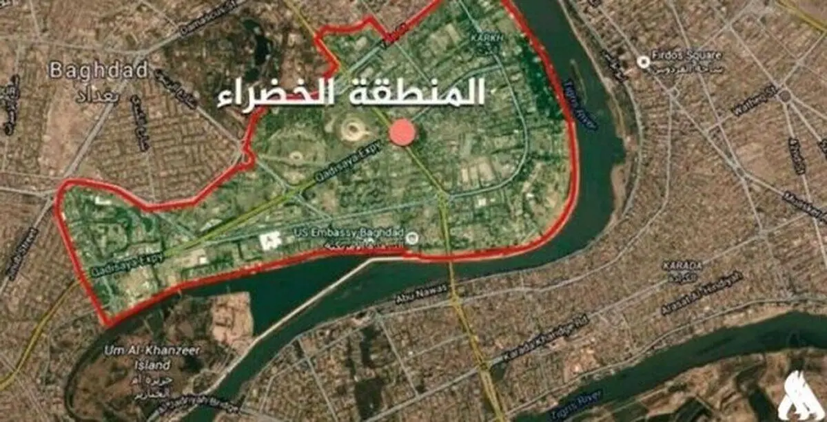حمله مجدد به منطقه سبز بغداد