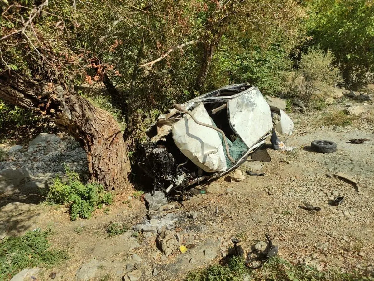 جانباختن هفت نفر در تصادف ۲۰۶ با خاور
