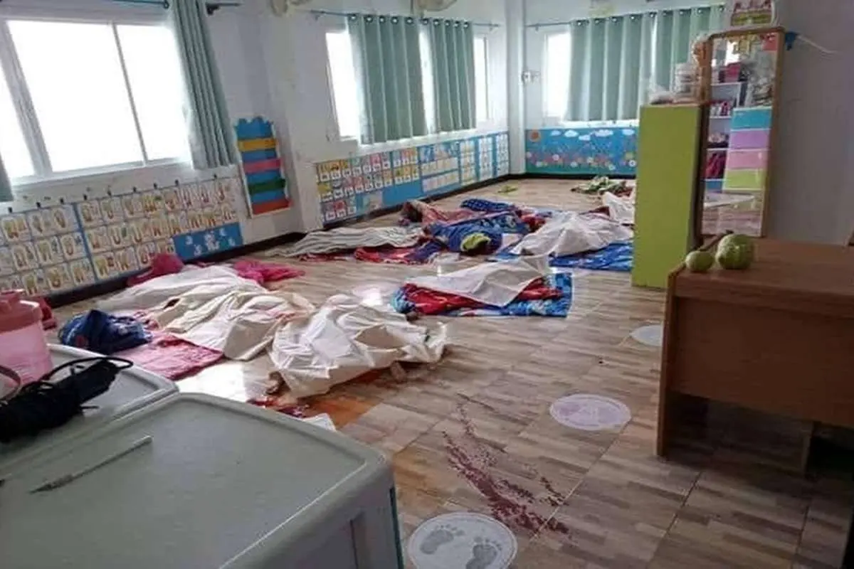 حمله به یک مهدکودک در تایلند؛ ۳۴ نفر کشته شدند