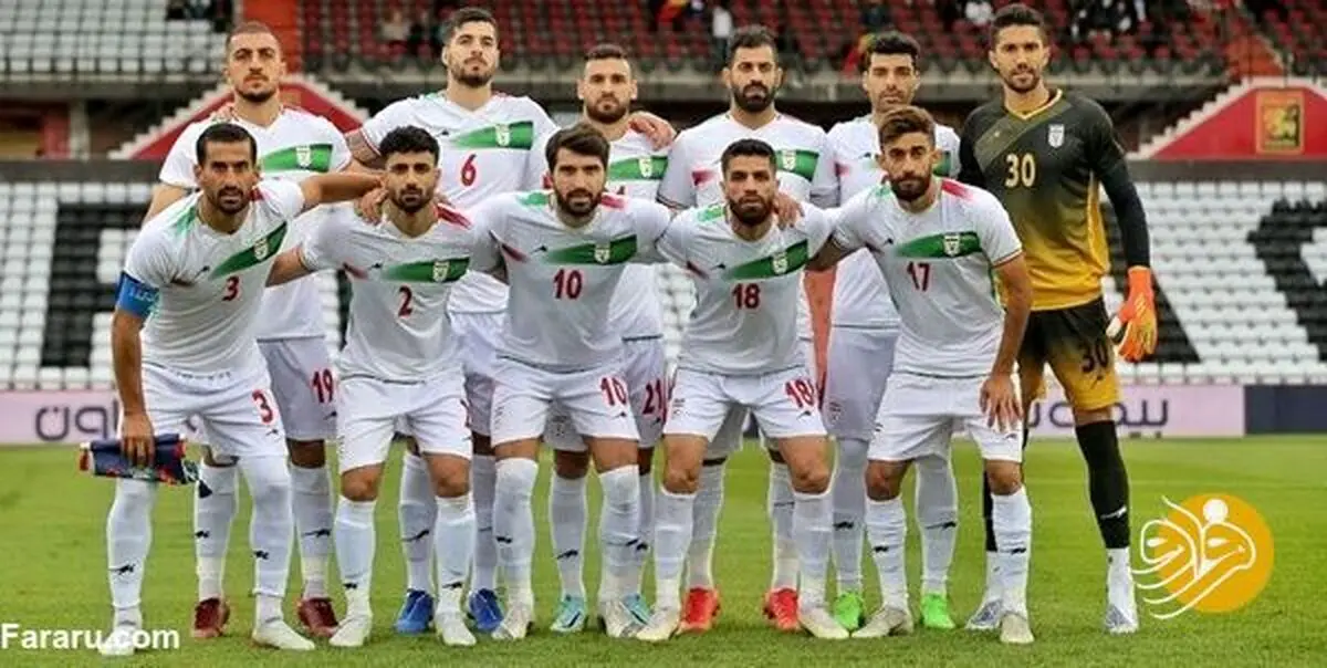 صعود تیم ملی فوتبال ایران به جمع ۲۰ تیم برتر جهان