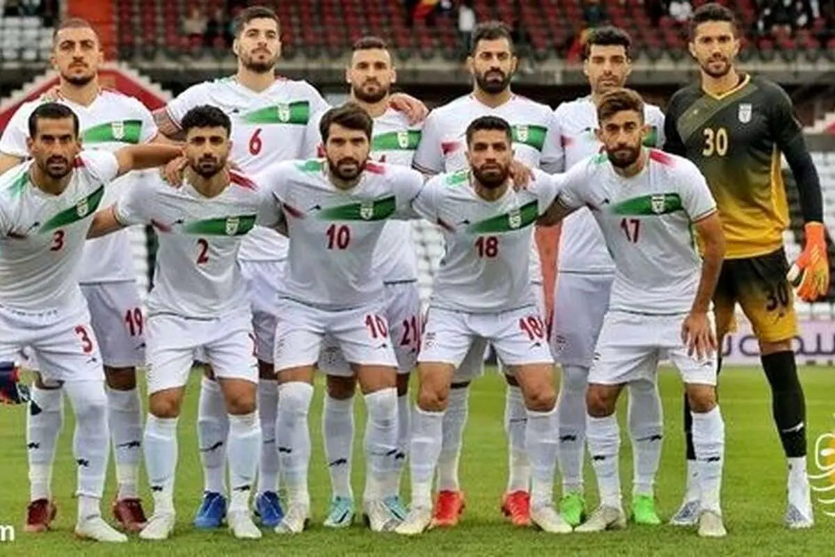 صعود تیم ملی فوتبال ایران به جمع ۲۰ تیم برتر جهان