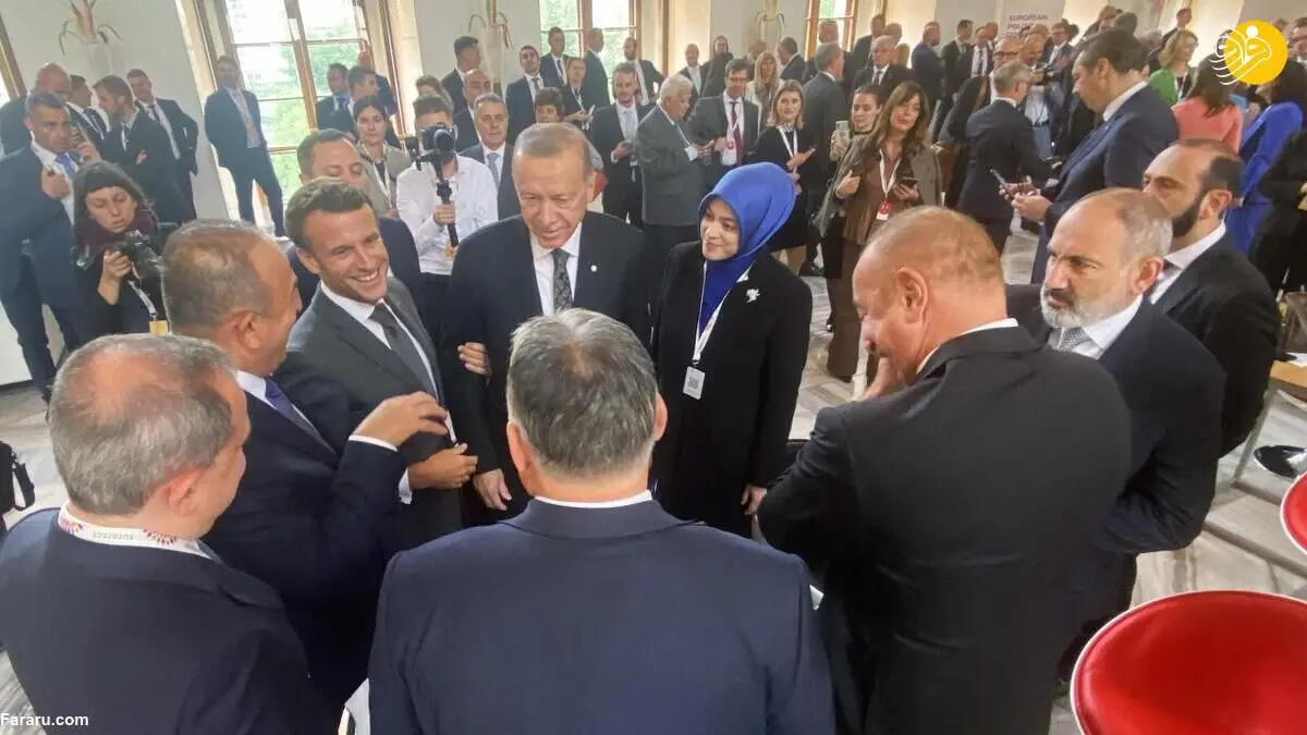(تصاویر) دیدار اردوغان، پاشینیان و علی‌اف