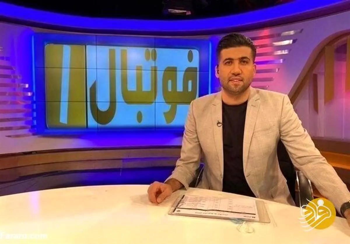 (عکس) واکنش معنادار یک مجری ورزشی به پایان کارش در صداوسیما