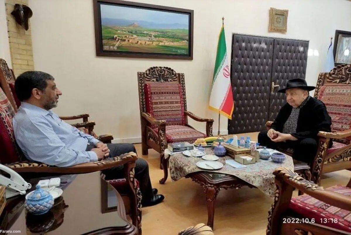 (ویدئو) توضیحات بهمن فرمان آرا درباره دیدار با ضرغامی