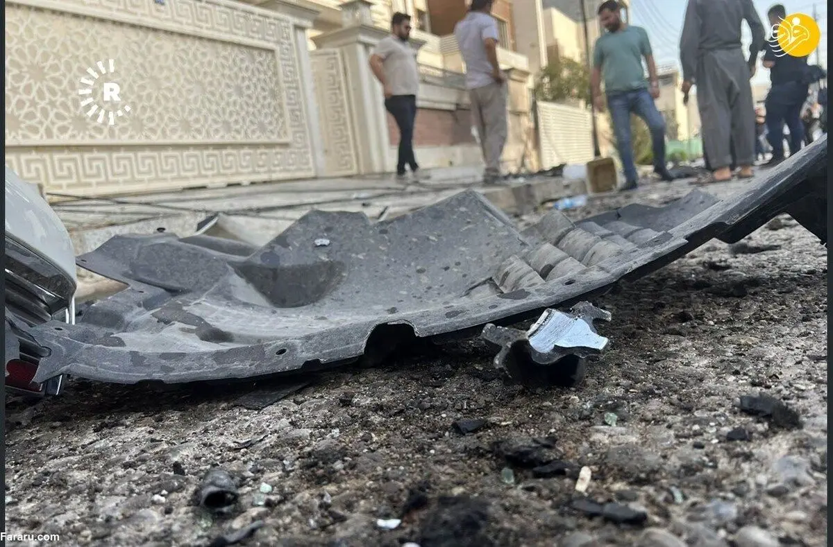 (عکس) انفجار در اربیل عراق