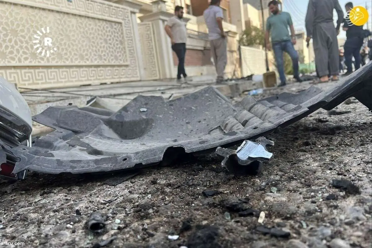(عکس) انفجار در اربیل عراق
