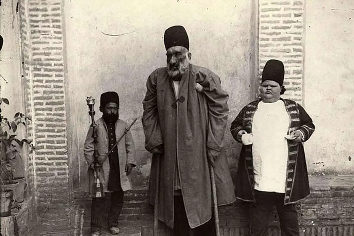 تصاویری از پهلوان ۱۸۳ کیلویی دوره ناصرالدین شاه قاجار!