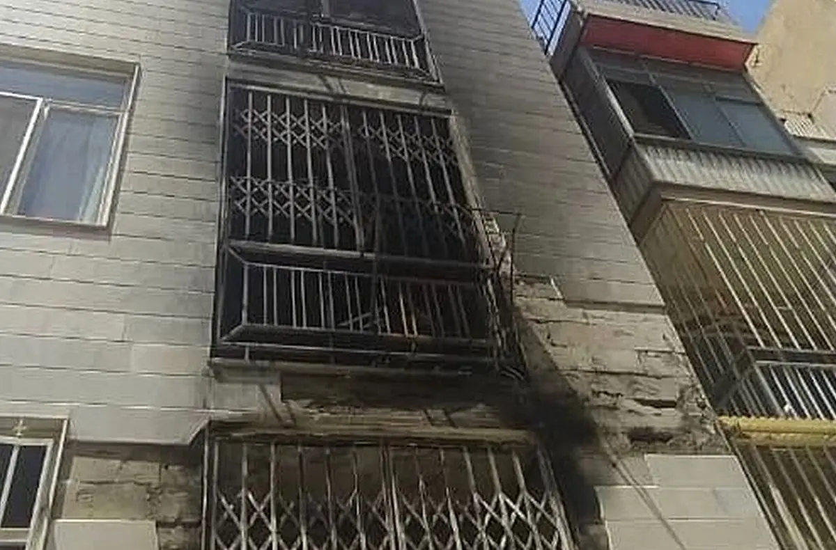 آتش‌سوزی ساختمان هلال احمر کرمان