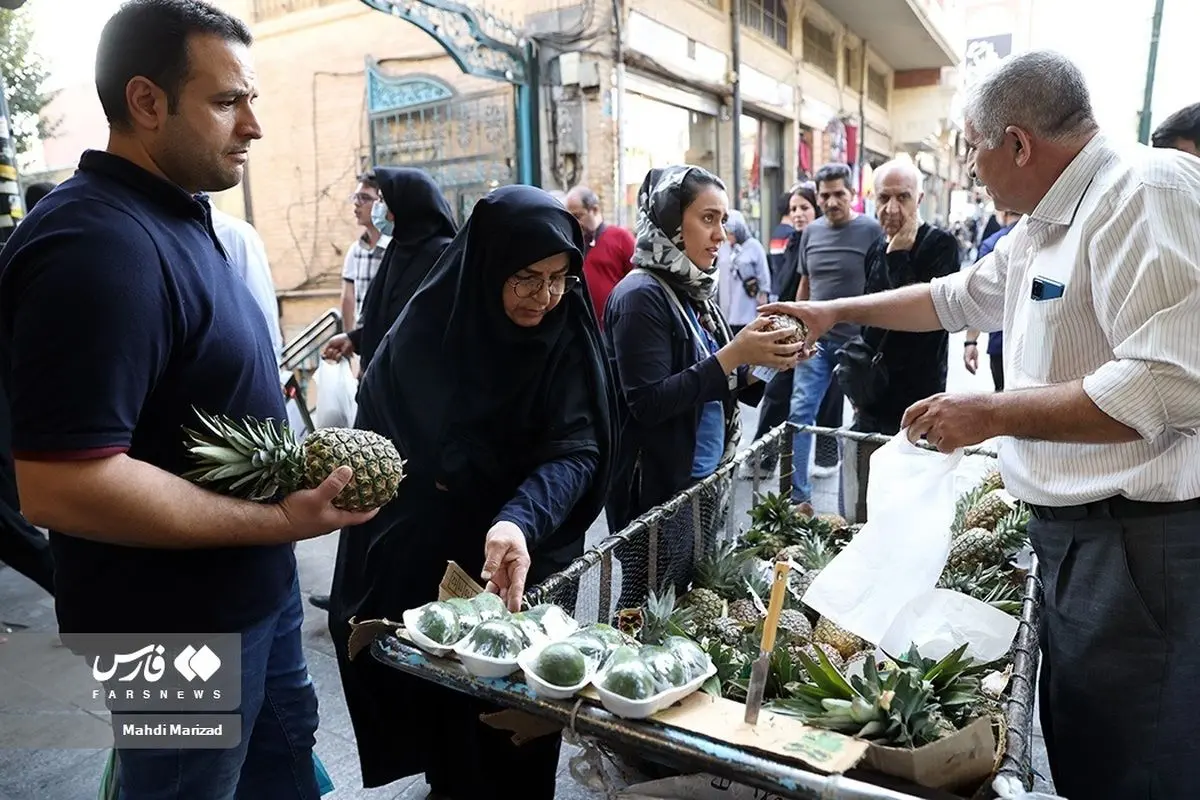(تصاویر) آرامش در بازار تهران