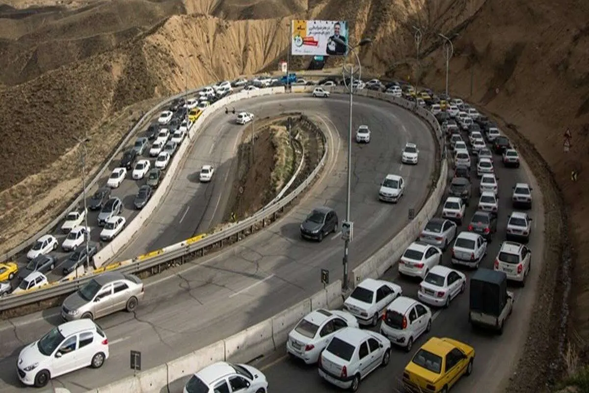 جاده کرج- چالوس باز شد