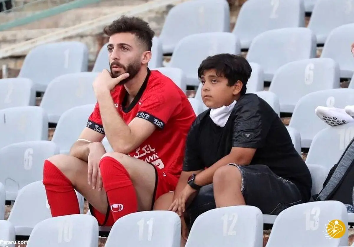 (عکس) استوری تلخ فرزند کاپیتان فقید پرسپولیس