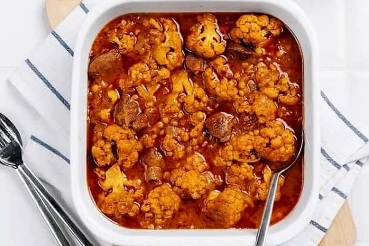 طرز تهیه خورش گل‌کلم، پرخاصیت و خوشمزه