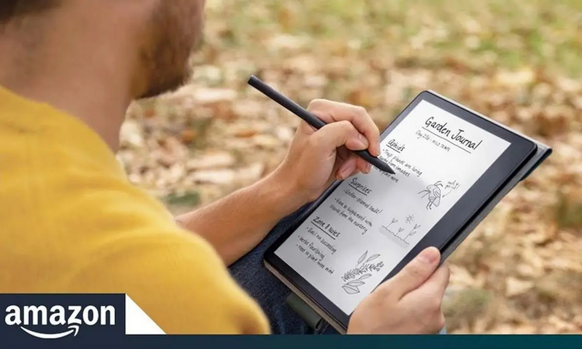 بزرگترین کتابخوان الکترونیکی آمازون با پشتیبانی از قلم الکترونیکی معرفی شد
