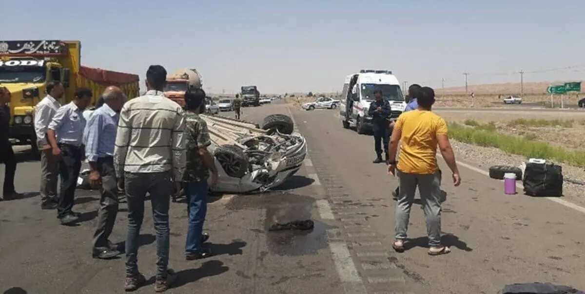 ۴ کشته در سقوط پژو ۲۰۶ از پلی در اصفهان