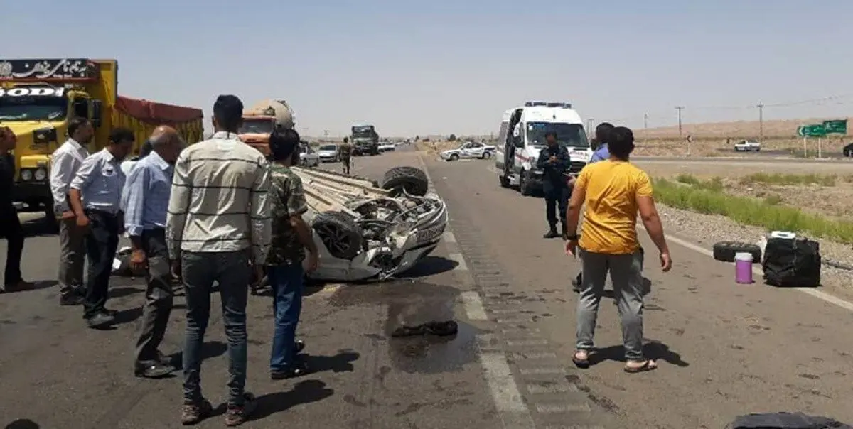 ۴ کشته در سقوط پژو ۲۰۶ از پلی در اصفهان