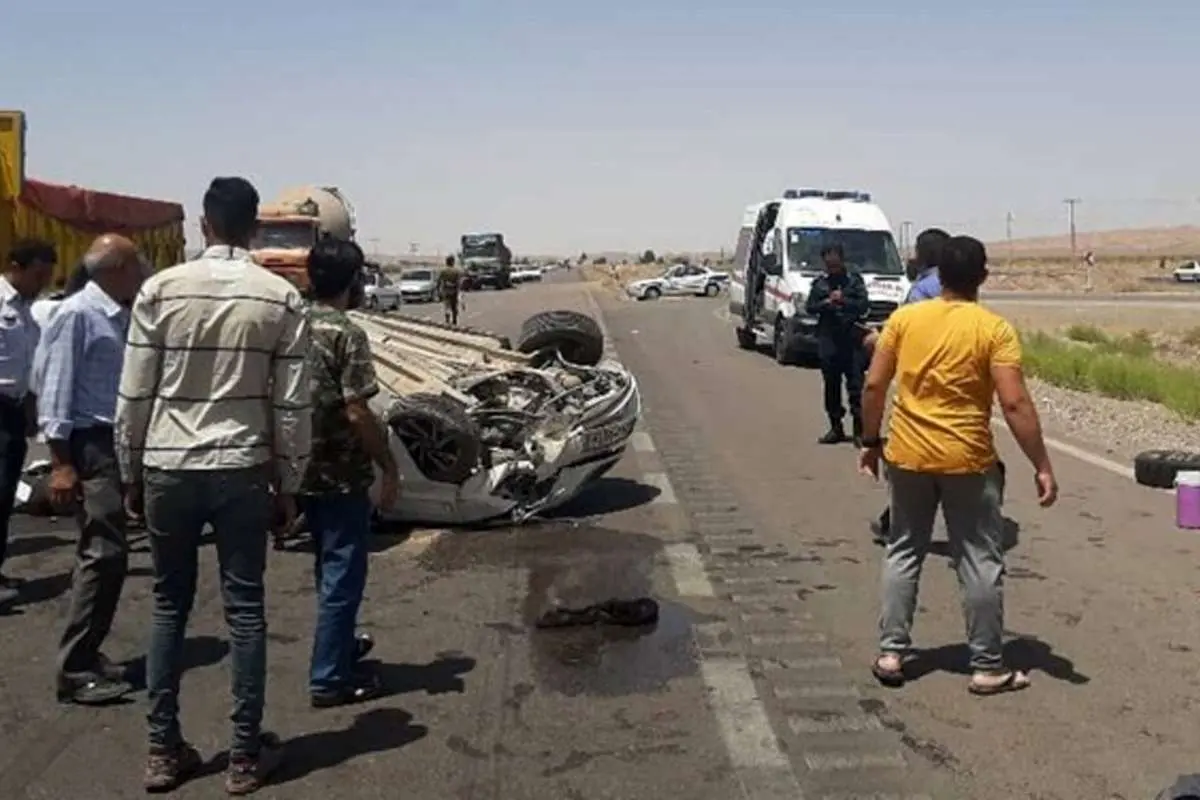 ۴ کشته در سقوط پژو ۲۰۶ از پلی در اصفهان