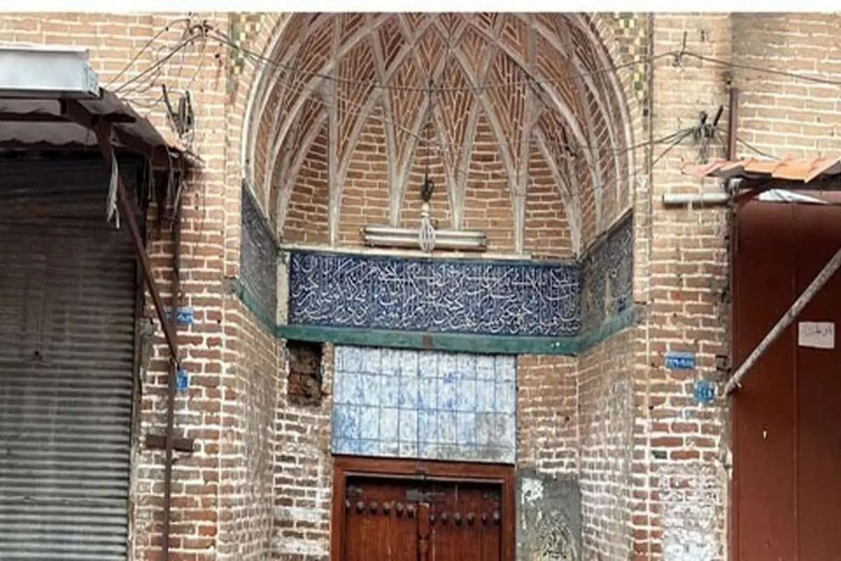 (تصاویر) سرقت کتیبه تاریخی مسجد جامع بابل