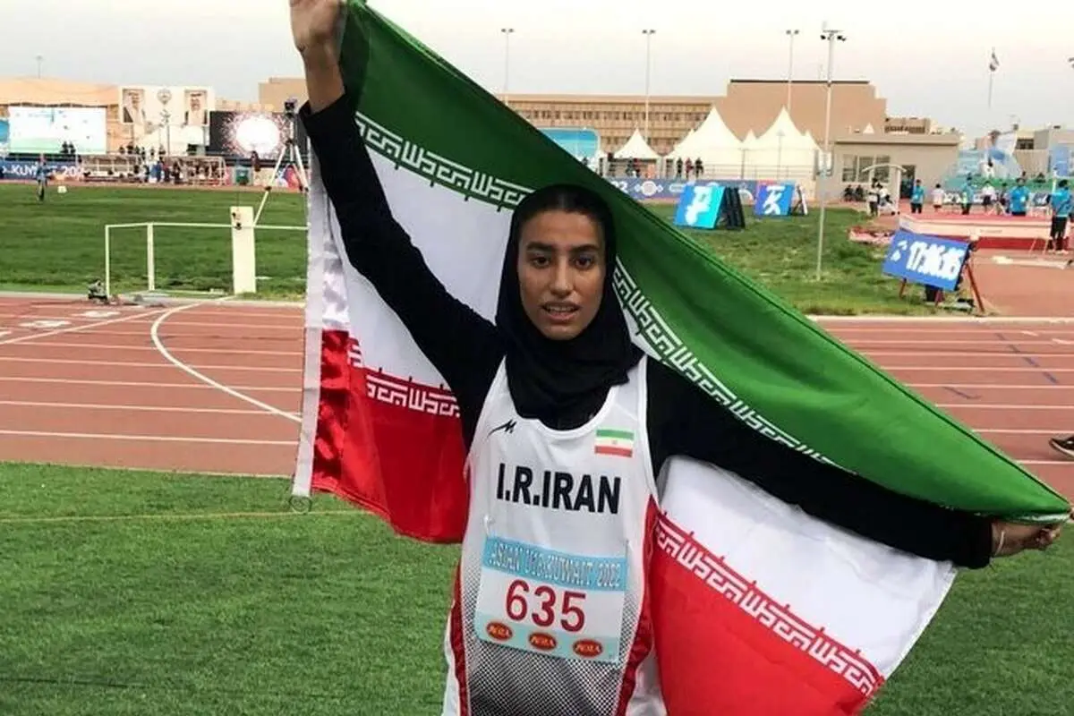 تاریخسازی دختر دونده ایران در قهرمانی آسیا