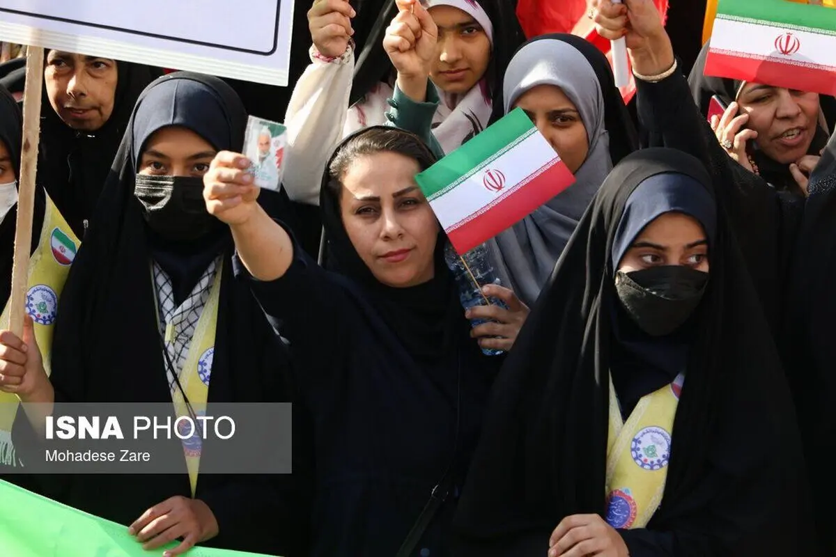(تصاویر) اجتماع زنان مشهدی