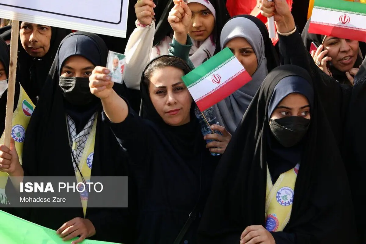 (تصاویر) اجتماع زنان مشهدی