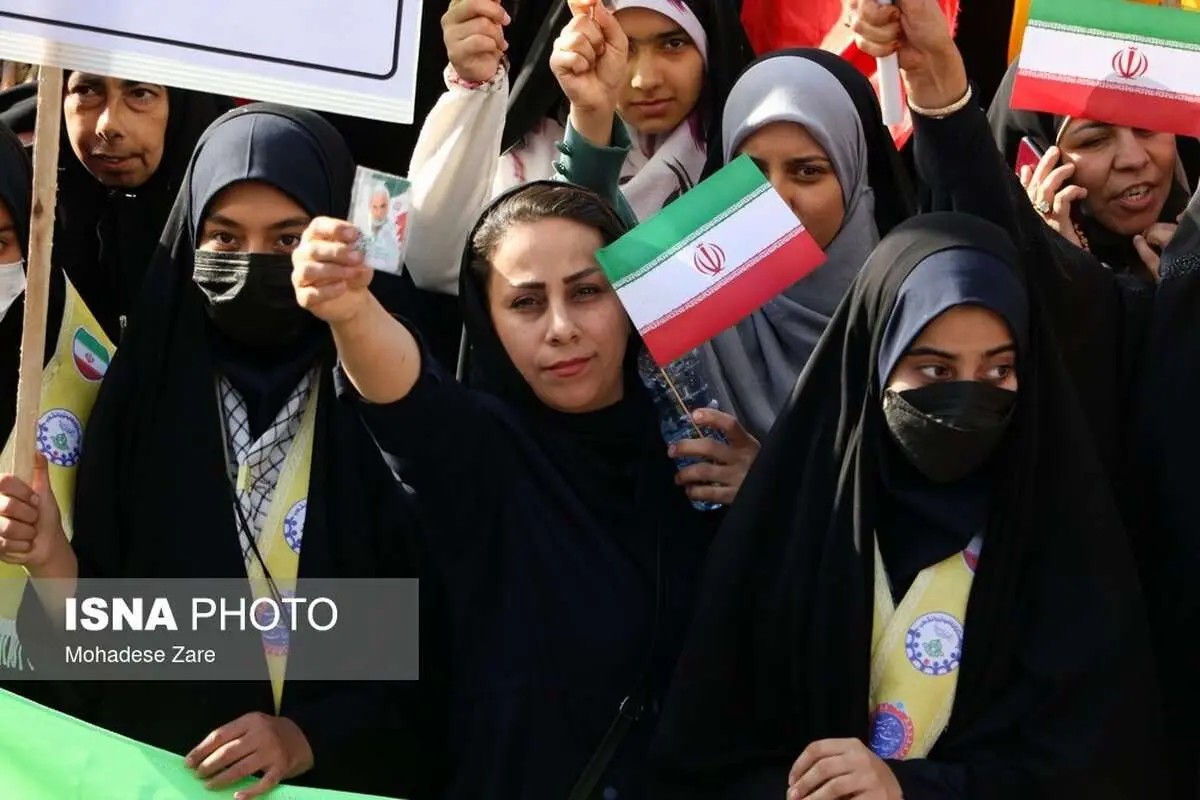 (تصاویر) اجتماع زنان مشهدی