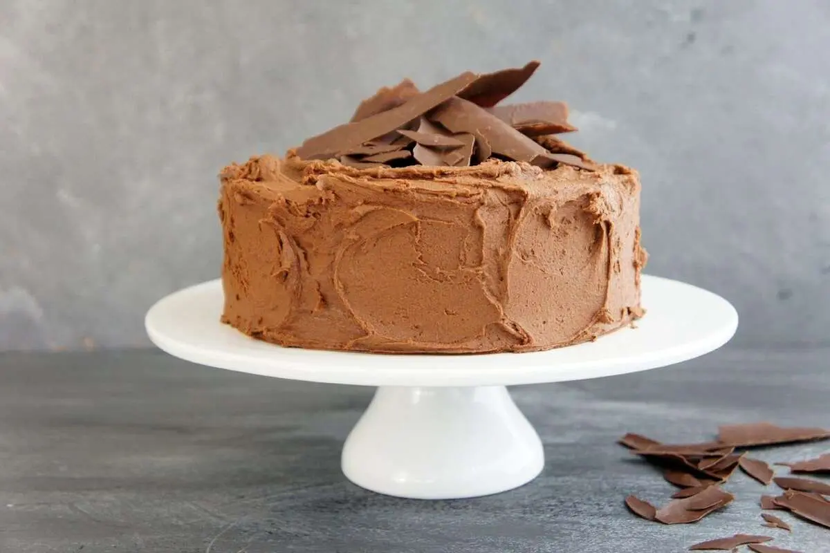طرز تهیه کیک موکا + آموزش سس مخصوص روی کیک