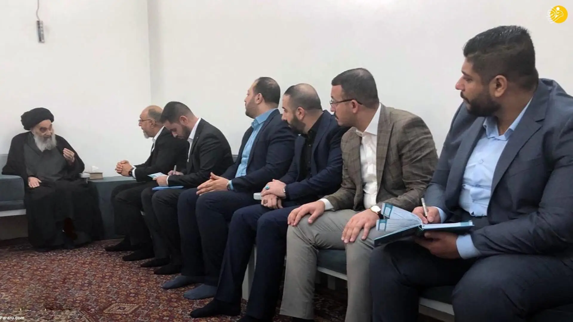 جدیدترین تصویر از آیت الله سیستانی