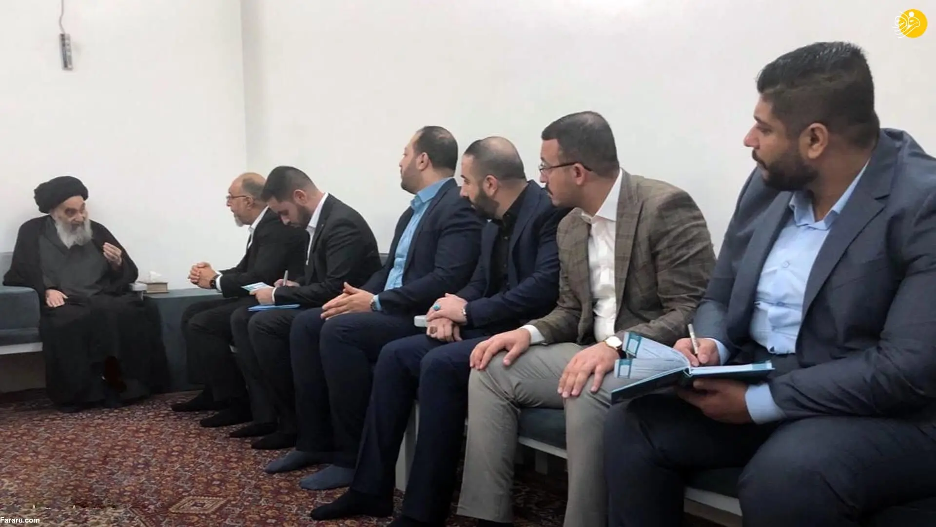جدیدترین تصویر از آیت الله سیستانی