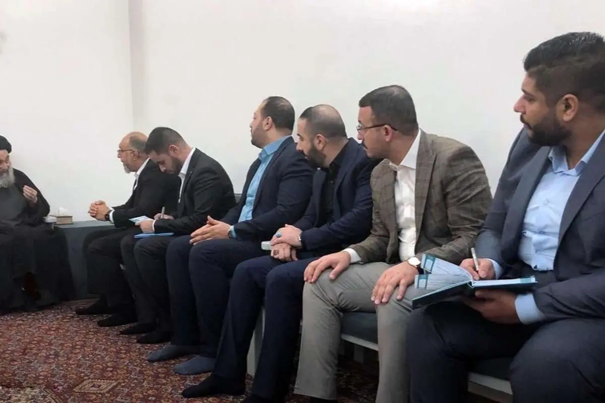جدیدترین تصویر از آیت الله سیستانی