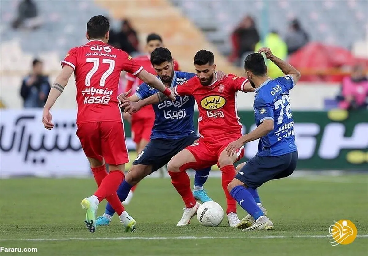 (عکس) بازتاب صدرنشینی پرسپولیس و استقلال در AFC