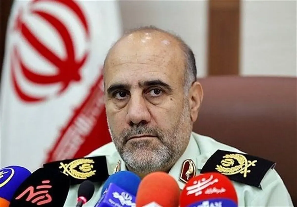 سردار رحیمی: یک مامور پلیس در بازگشت از ماموریت زندان اوین به شهادت رسید