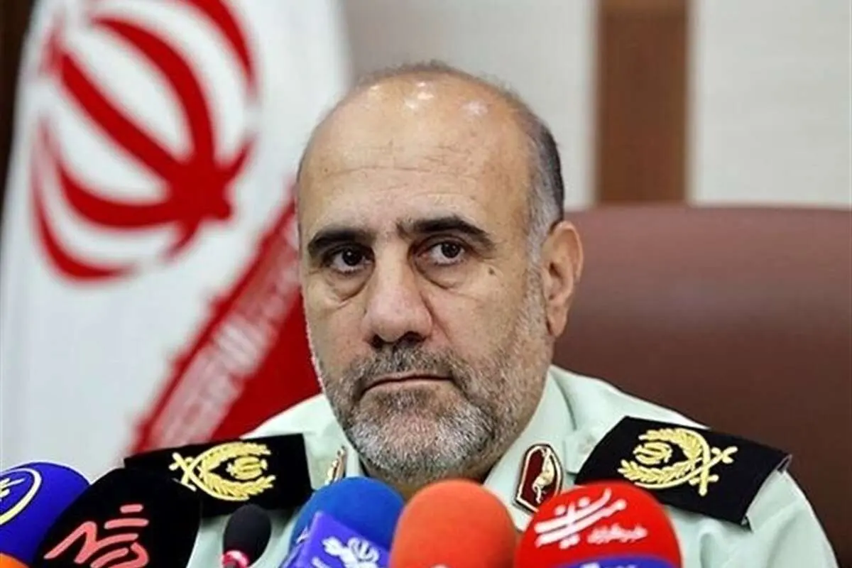 سردار رحیمی: یک مامور پلیس در بازگشت از ماموریت زندان اوین به شهادت رسید