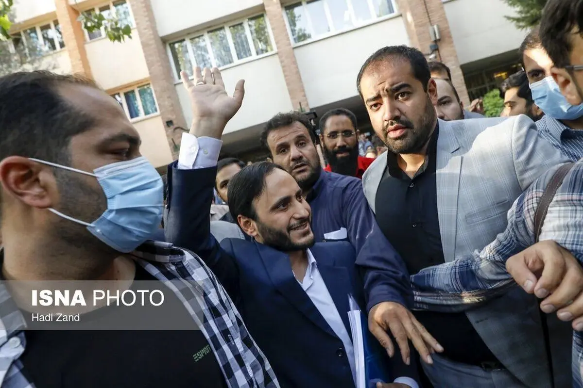 (تصاویر) جنجال حضور سخنگوی دولت در دانشگاه علامه طباطبایی