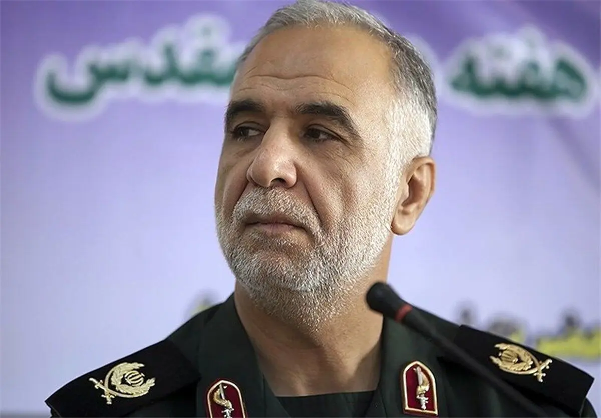 فرمانده سپاه کرمانشاه: در برخی استان‌ها بازار از ترس تعطیل شد، اما در کرمانشاه این اتفاق رخ نداد