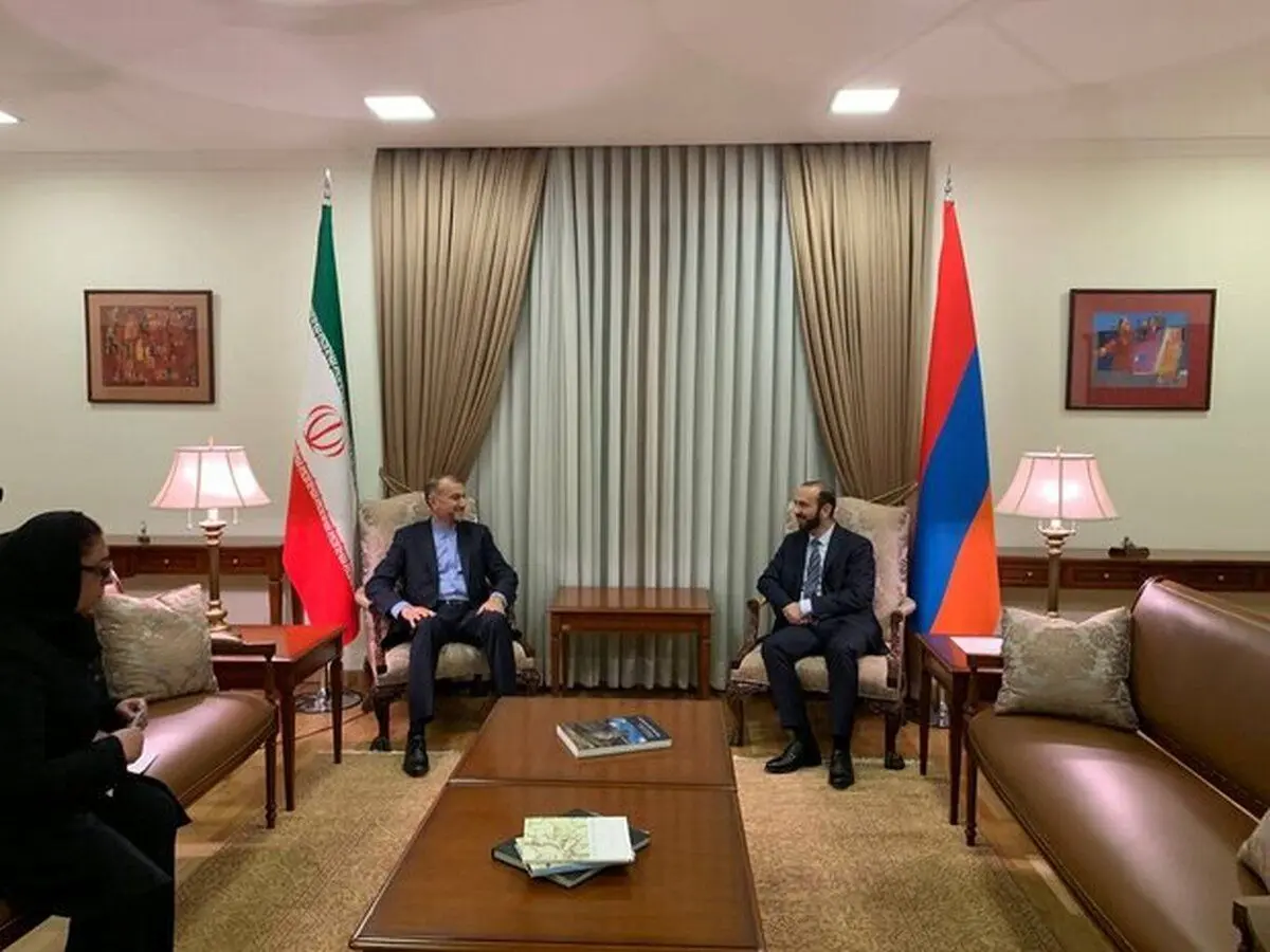 امیرعبداللهیان: امنیت ارمنستان را امنیت ایران می‌دانیم