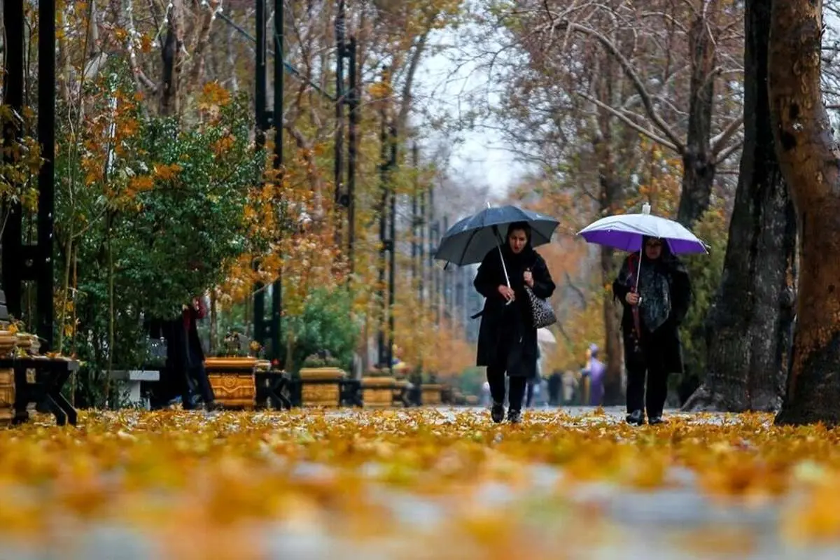 بارش باران در راه ارتفاعات تهران
