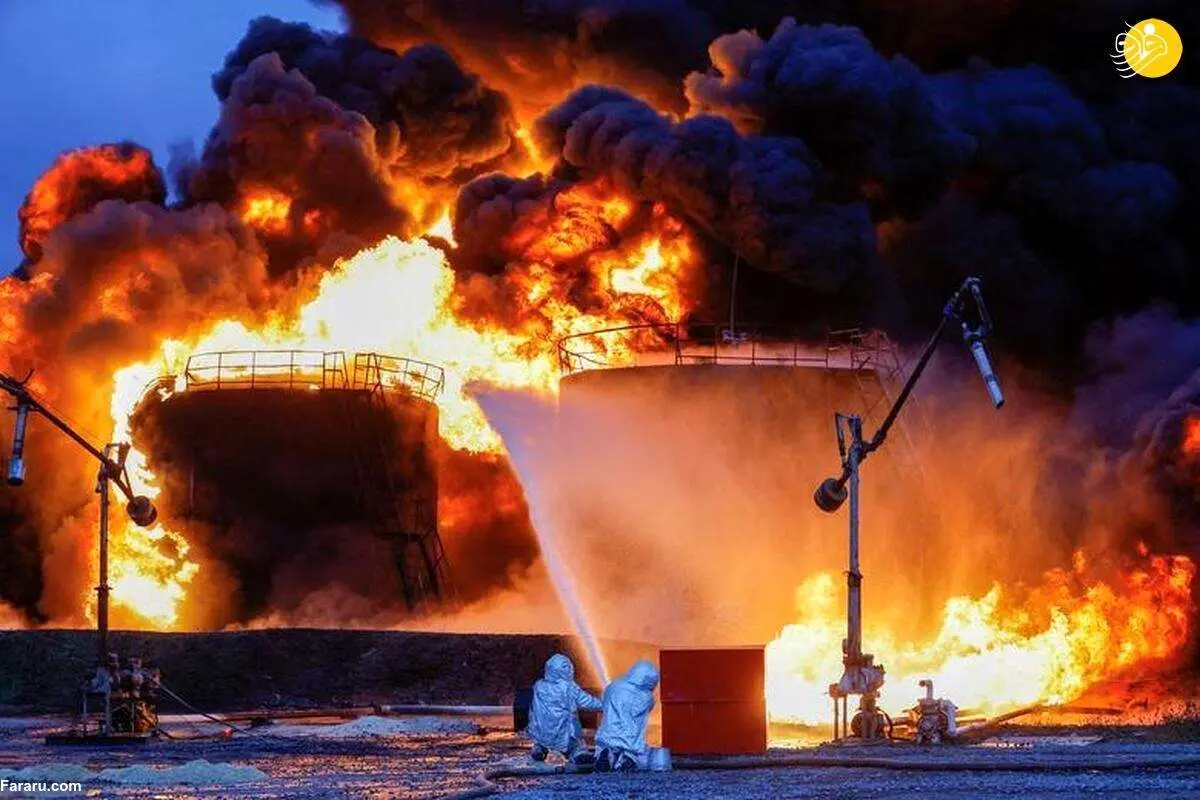 (تصاویر) حملات روسیه به زیرساخت‌های حیاتی اوکراین