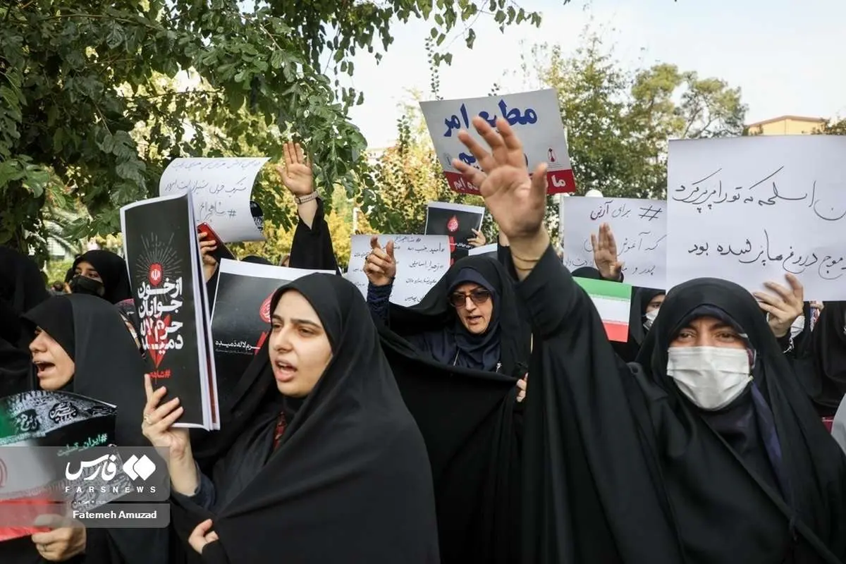(تصاویر) تجمع دانشجویان دانشگاه امیرکبیر