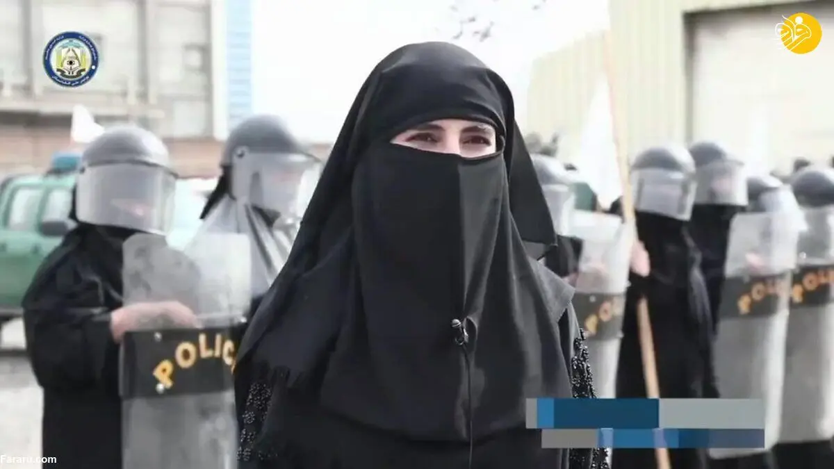 (ویدئو) رونمایی طالبان از زنان یگان ویژه