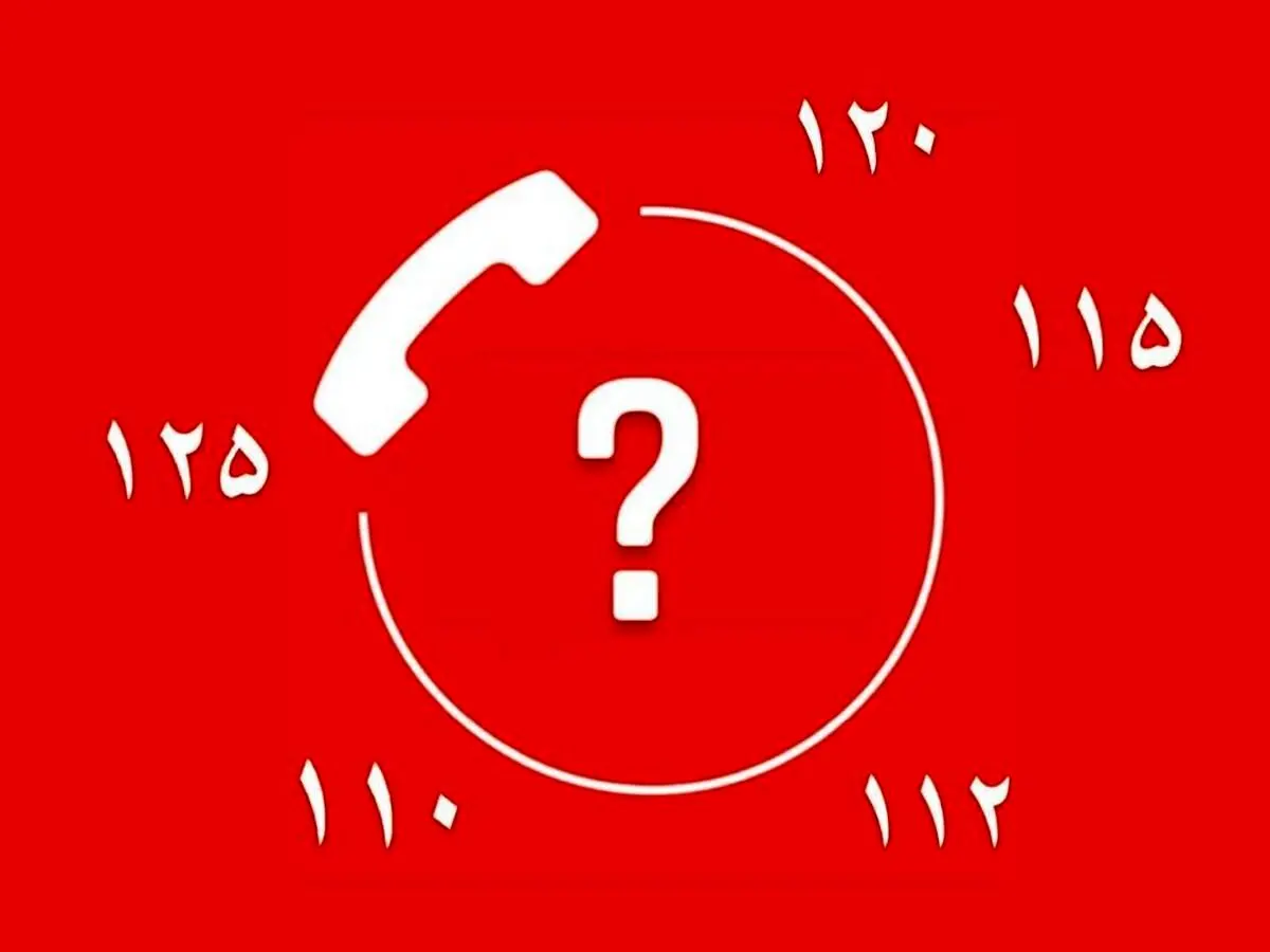 تجمیع شماره‌های تلفن‌های امدادی به کجا رسید؟