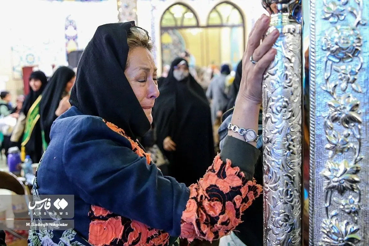 (تصاویر) رونمایی از ضریح امامزاده اسماعیل زرگنده