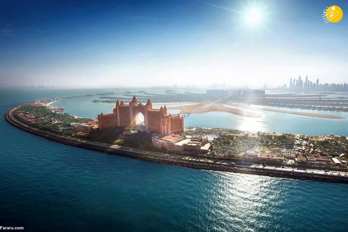 (عکس) هتل آتلانتیس دبی با ۱۵۰۰ اتاق و بلندترین سرسره آبی جهان