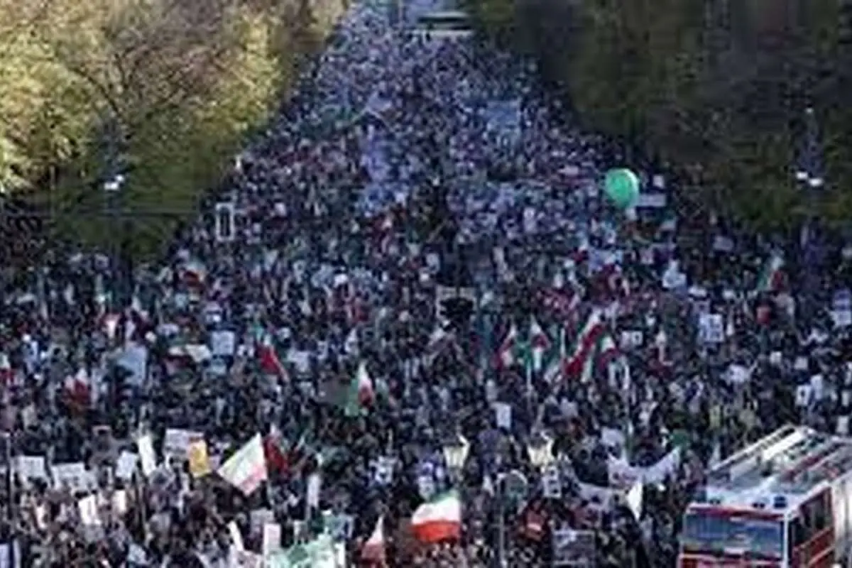 خبرگزاری دولت: از تجمع برلین تصاویر ساختگی منتشر کردند؛ آمارهای تخیلی نیز ارائه دادند