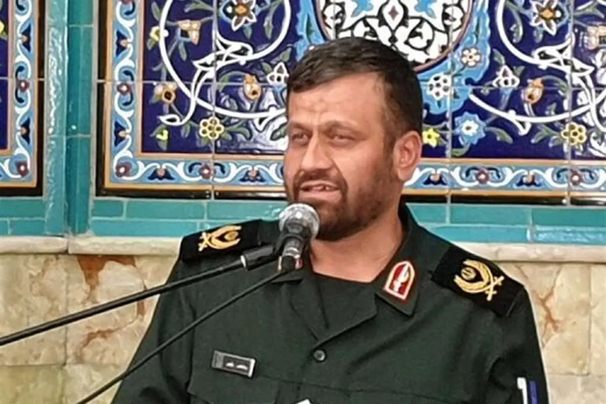 فرمانده سپاه قزوین: اغتشاشات از سوی مقامات عالی پیشبینی شده بود